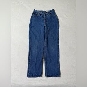 VTG Levis 501 Women's Size 9 (24x26.5)‎ Blue Button Fly USA Made Jeans